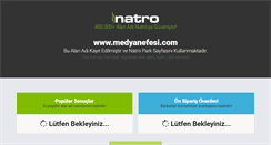 Desktop Screenshot of medyanefesi.com